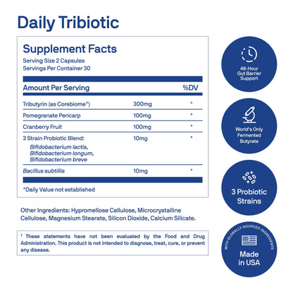 Daily Tribiotic (Pre+Pro+Postbiotic)